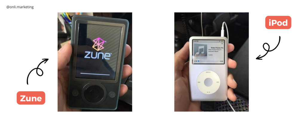 Zune vs iPod