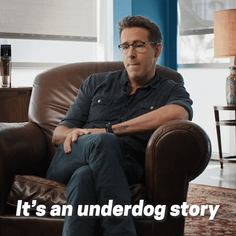 It's an underdog story